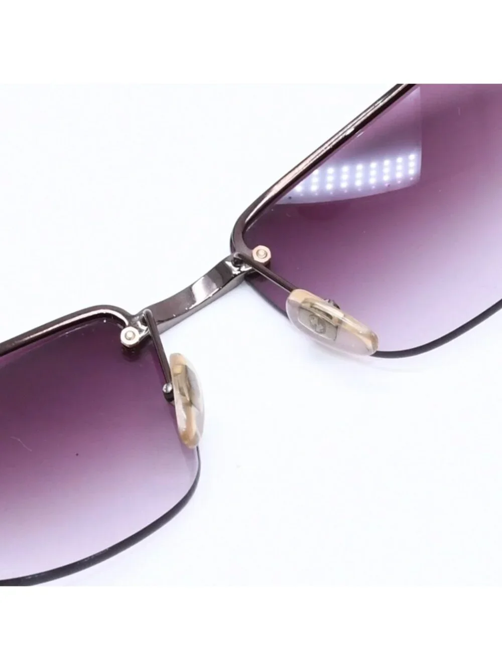 Gucci Half Rim Sunglasses Eyewear S Bkvyt Horsebit Brown